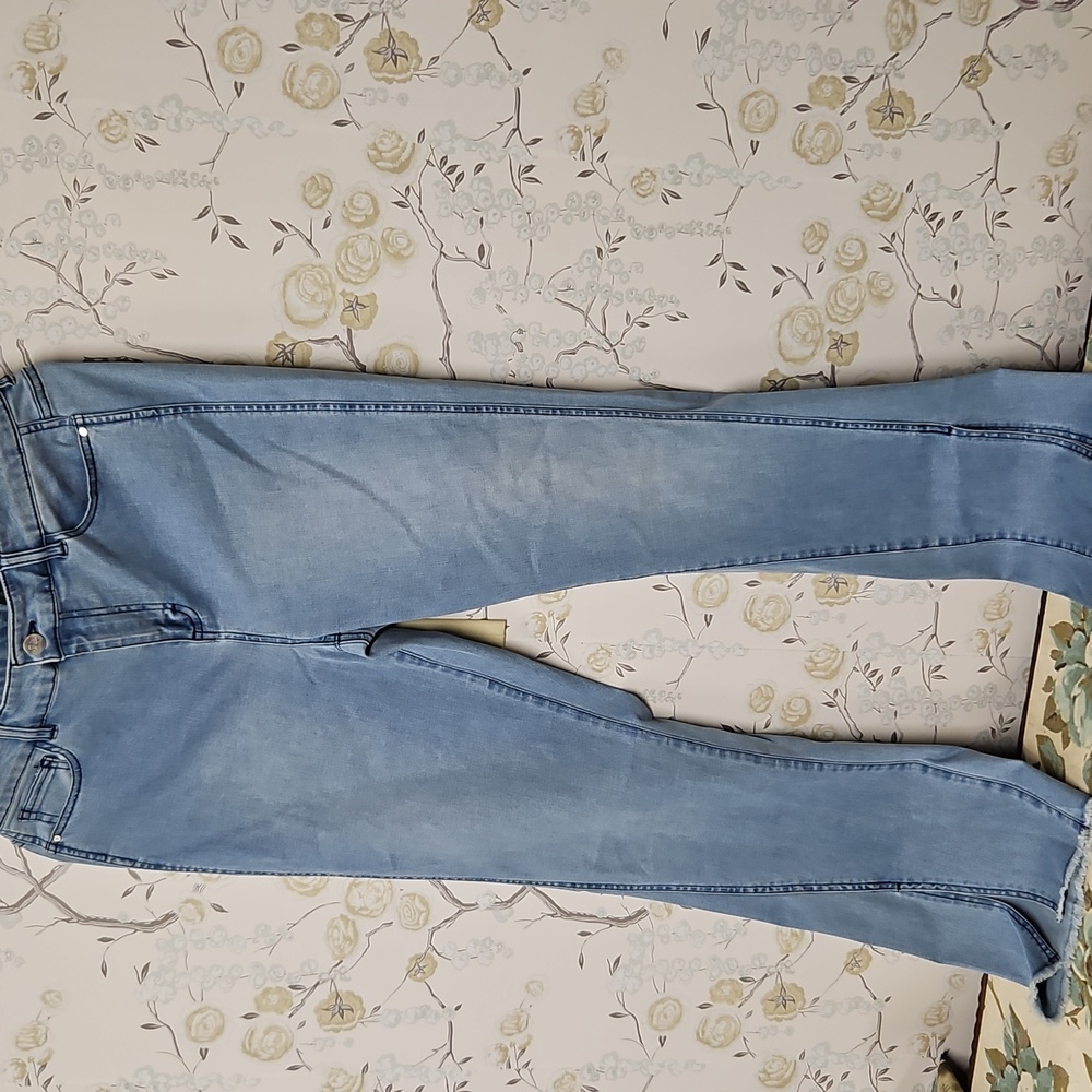 Renuar Light Blue Flare Women's Jeans